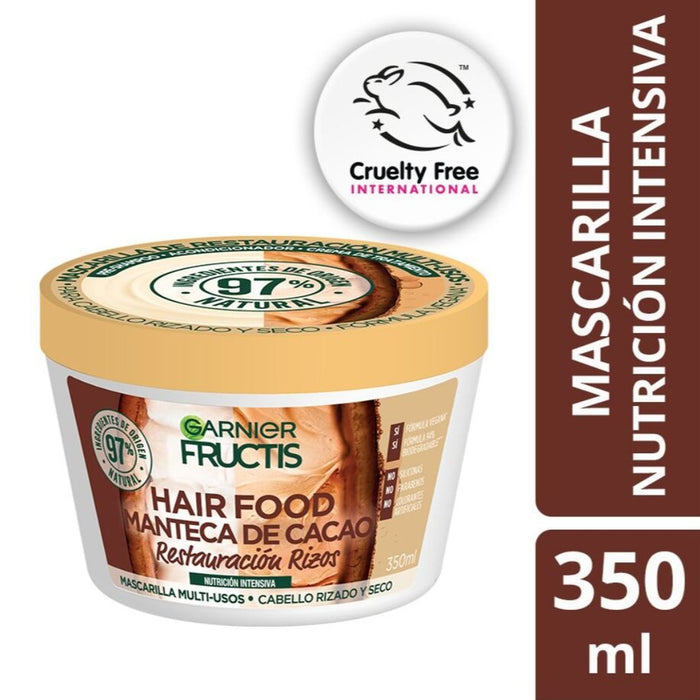 Mascarilla capilar Fructis Hair Food Cacao 350ml