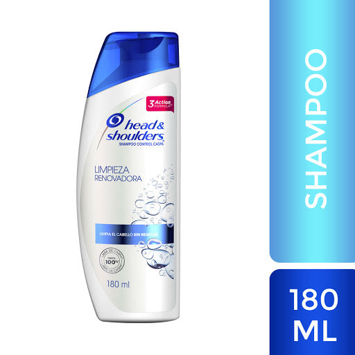 Shampoo Head & Shoulders Limpieza renovadora 180ml