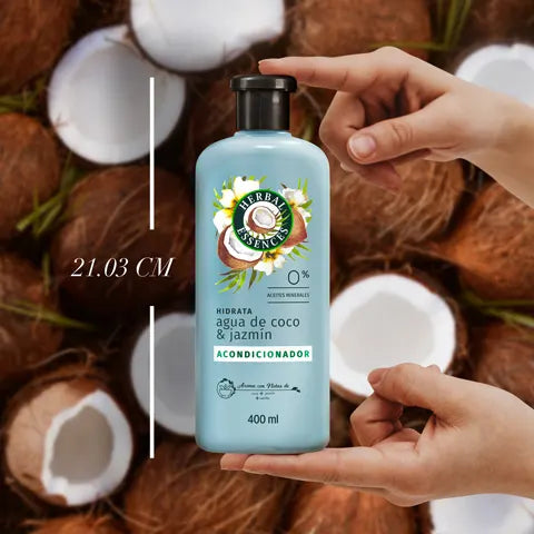 Acondicionador Herbal Essences Hidrata Agua de Coco 400ml