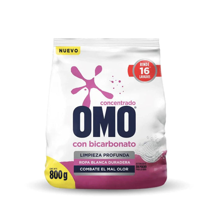 Detergente polvo Omo con Bicarbonato 800gr