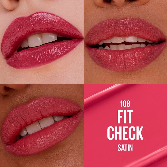 Labial Maybelline Miley Hidra 108 Satín