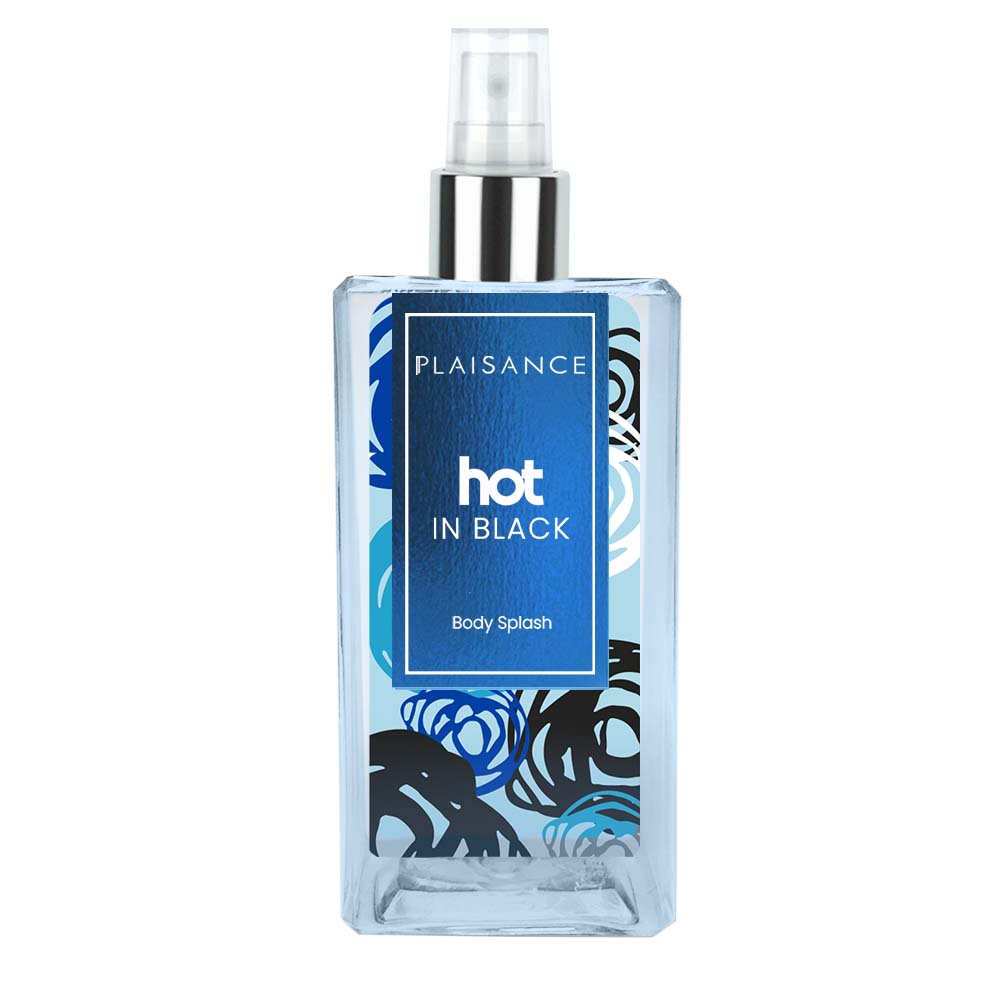 Colonia Plaisance Hot in Black Body Splash 250ml — Perfumería La Mundial