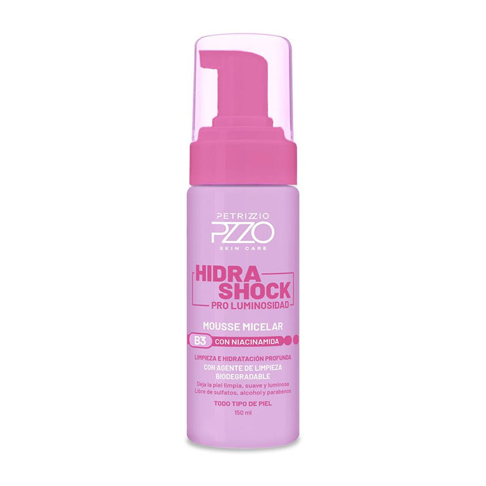 Mousse Micelar Petrizzio Hidrashock Pro Luminosidad 150ml
