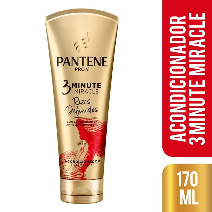 Acondicionador Pantene 3 minutos Rizos Dfinidos 170ml