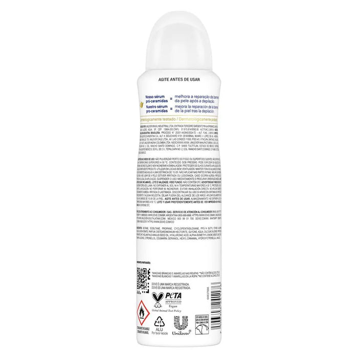 Desodorante Dove spray invisible care 150ml