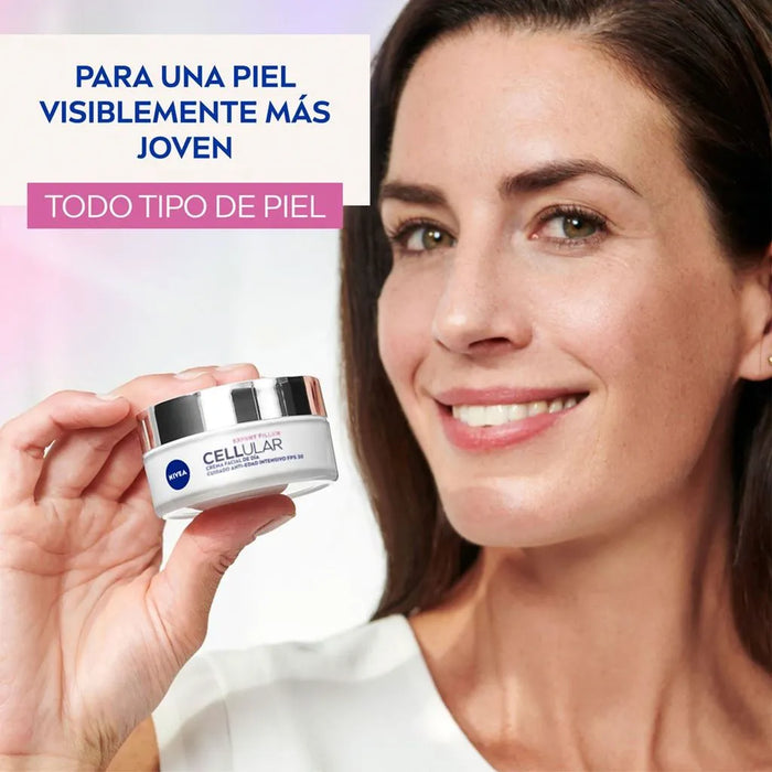 Crema facial Nivea Cellular Ácido Hialuronico & Fólico 50ml Dia