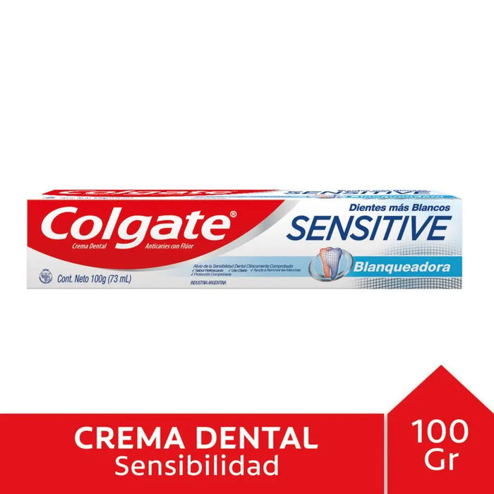 Pasta dental Colgate Sensitive Blanqueadora 100 Gr