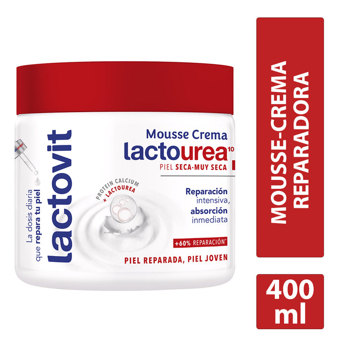 Mousse Crema Lactovit Reparadora 400ml