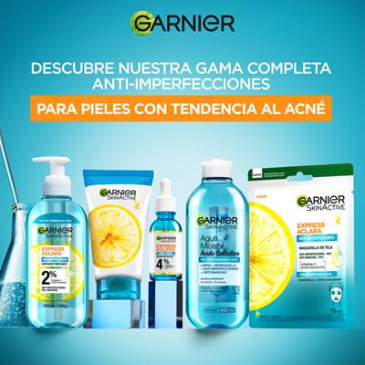 Limpiador purificante Garnier Anti-Imperfecciones Express Aclara 200ml