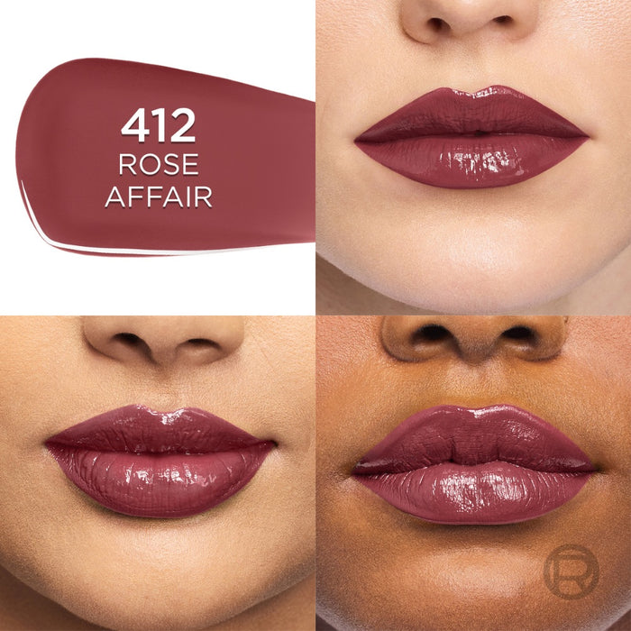 Labial Loreal Infallible Laque Resistance 412 Rose Affair