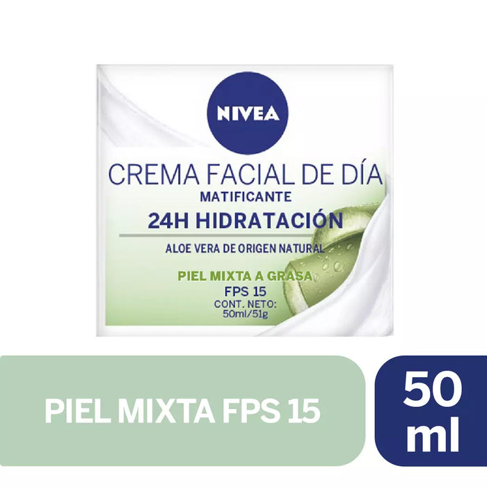 Crema facial Nivea Hidratante día Matificante 50ml