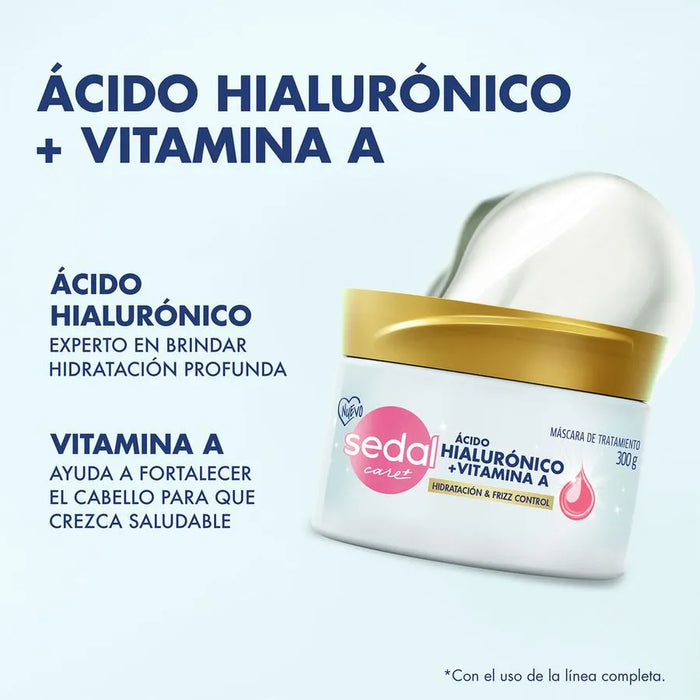 Crema de Tratamiento Hialuronico + Vitamina A 300 Gr