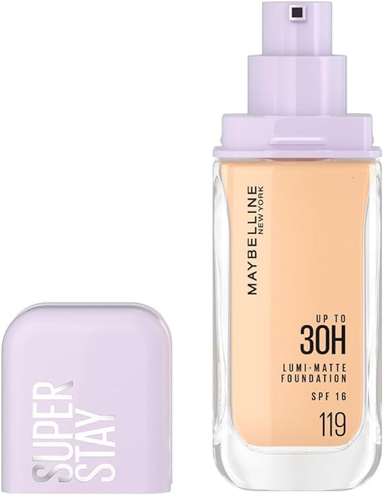 Base Maybelline Super Stay Lumi Matte 30 horas 119