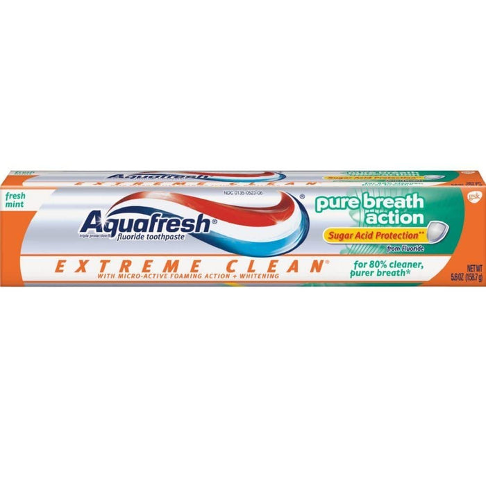 Pasta dental Aquafresh Pure Breath Action 158gr