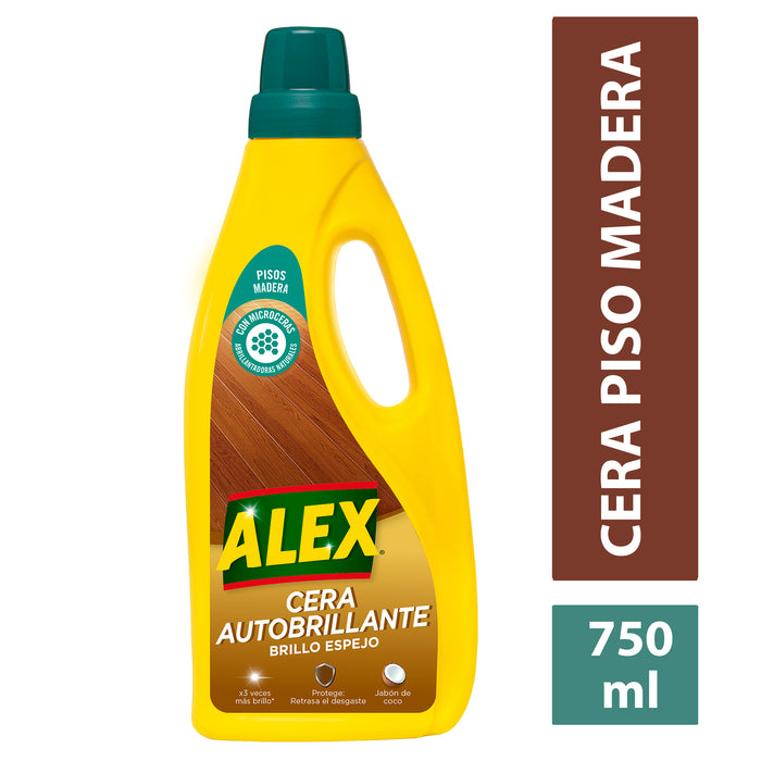 Cera Autobrillante Alex Piso Espejo 750ml