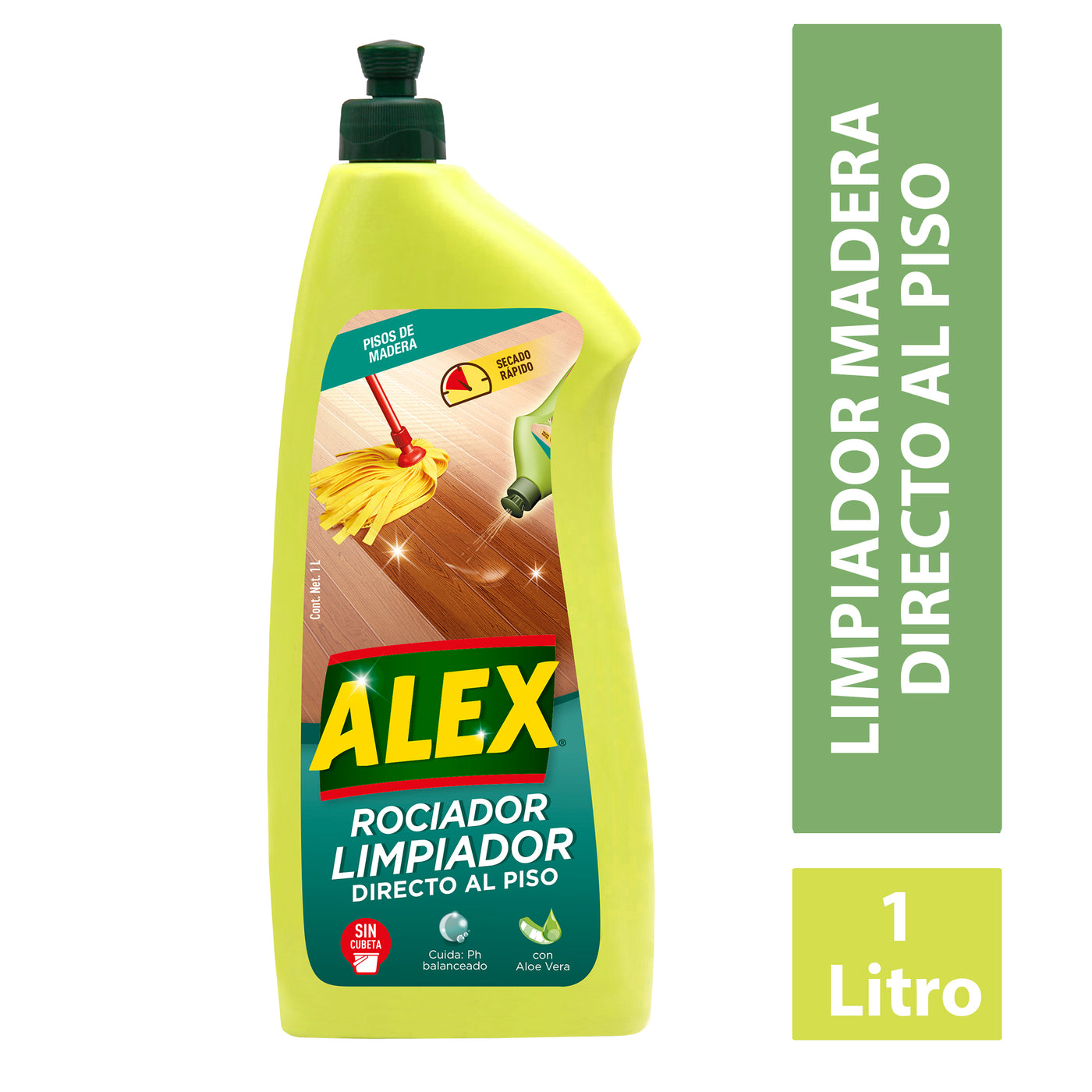 Limpiador Alex Piso de Madera 1000ml — Perfumería La Mundial