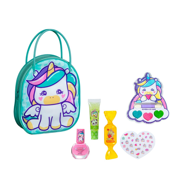 Estuche Maquillaje Gelatti Unicornio con cartera