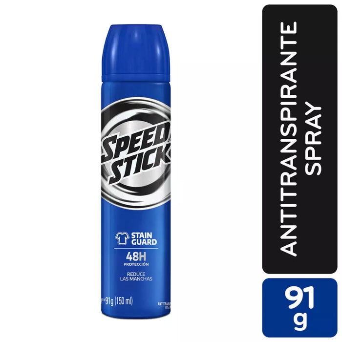 Desodorante spray Speed Stick Stainguard 150ml
