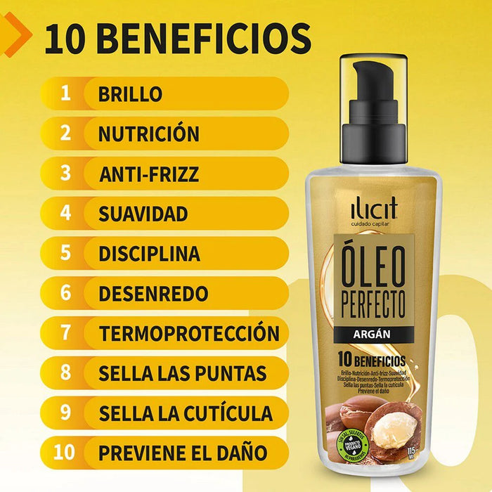 Óleo Perfecto Ilicit Argan 115ml