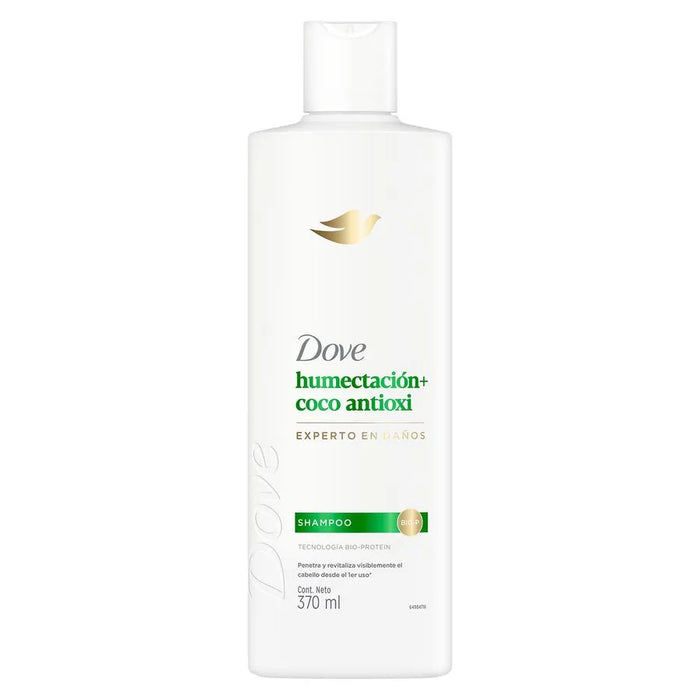 Shampoo Dove Humectación + Coco Antioxidante 370 ml