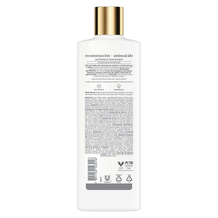 Acondicionador Dove Reconstrucción + aminoácido 370 ml