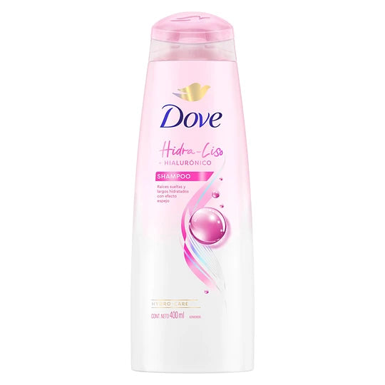 Shampoo Dove Hialurónico Hidra Liso 400ml