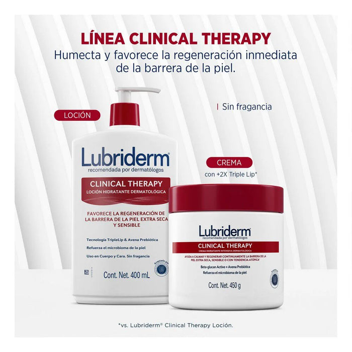 LUBRIDERM CREMA CORPORAL CLINICAL THERAPY x 450 ml