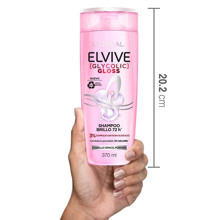 Shampoo Elvive Glycolic Gloss 370ml