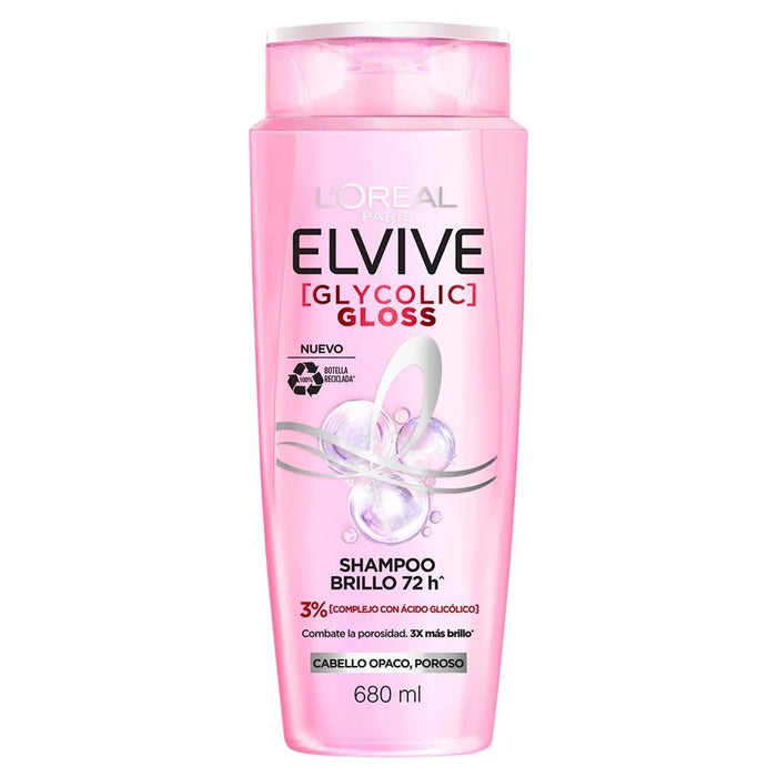 Shampoo Elvive Glycolic Gloss 680ml