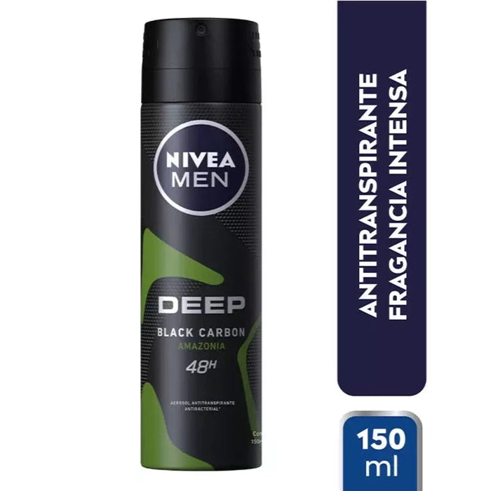 Desodorante spray Nivea Men Deep Amazonia 150ml