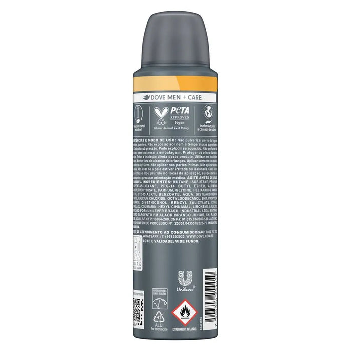 Desodorante Spray Dove men Energy Boost 72H 150ml