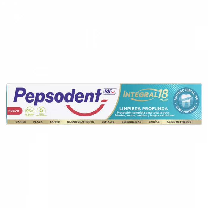 Pack x 3 Pasta dental Pepsodent integral Limpieza Profunda 75ml