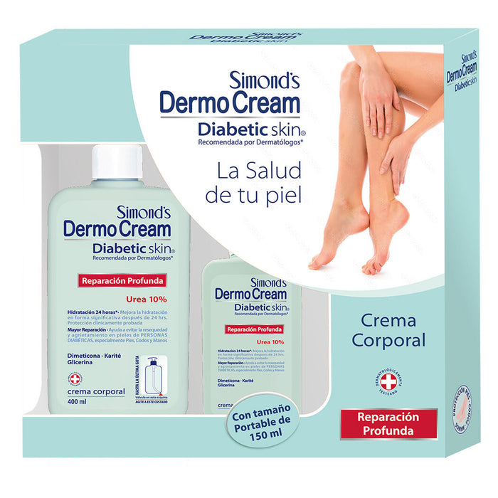 Dermocream Estuche cremas Diabetic Skin 400ml + 150ml