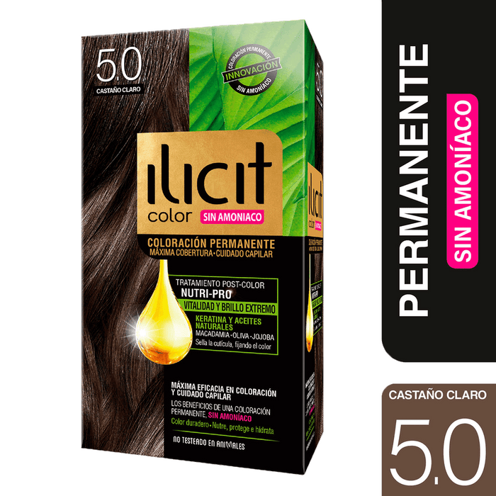 Ilicit sin Amoniaco 5.0 castaño claro