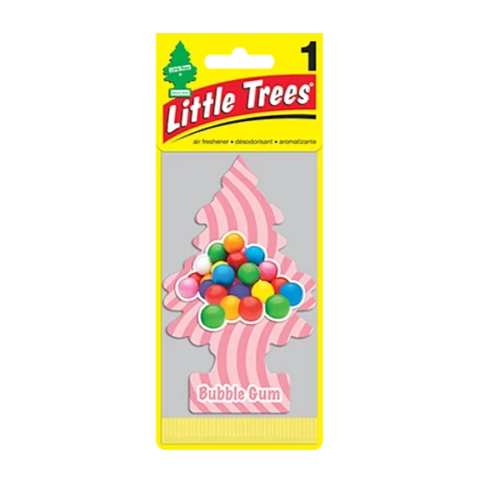Aromatizante automovil Little Trees Bubble Gum