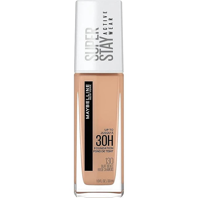 Base Maybelline SuperStay Full Cobertura 30 horas 130 Buff Beige