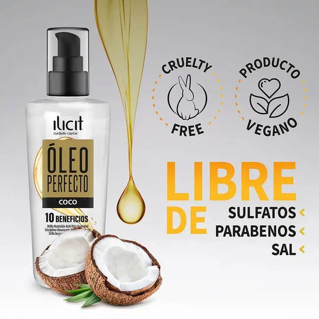 Óleo Perfecto Ilicit Aceite de coco 115ml