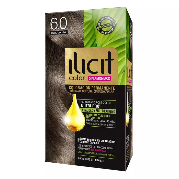 Ilicit sin Amoniaco 6.0 rubio oscuro