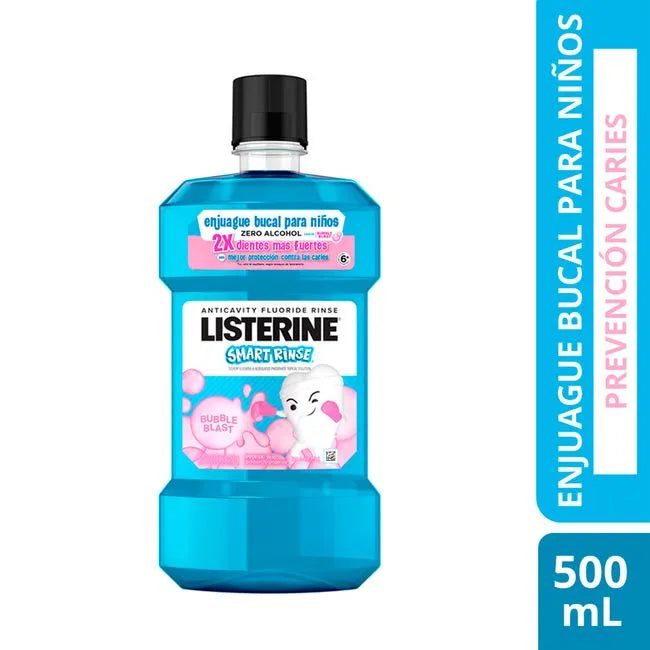 Enjuague Bucal LISTERINE Smart Rinse Kids 500 ml