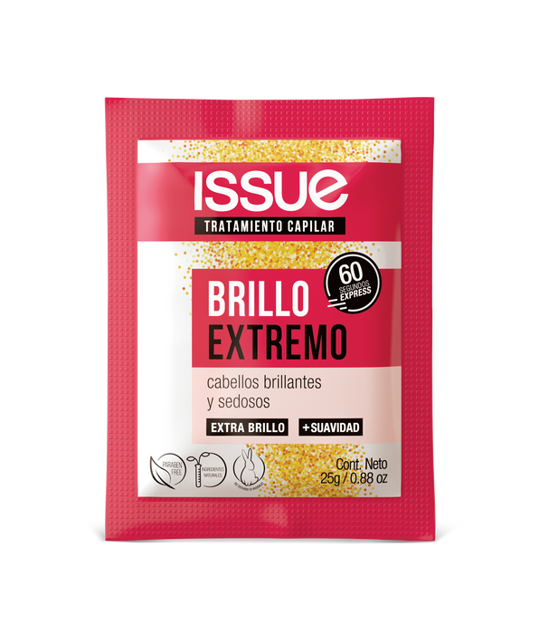 SACHET tratamiento Issue Brillo Extremo x 25 grs