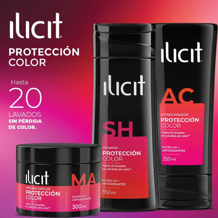 Mascara Capilar Proteccion Color Ilicit 300 ml