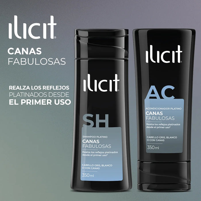 Shampoo Platino canas fabulosas 350ml