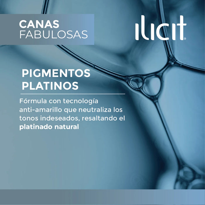 Shampoo Platino canas fabulosas 350ml