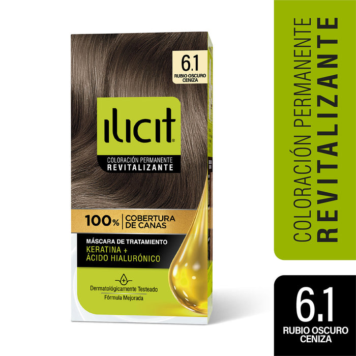 Ilicit 6.1 Rubio Oscuro Ceniza
