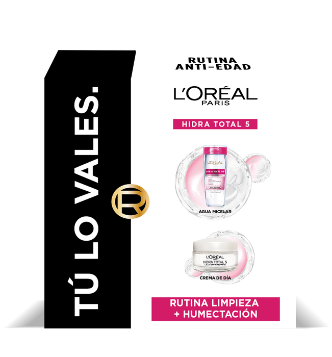 Estuche Crema facial HidraTotal5 Día 50ml + Agua micelar 200ml
