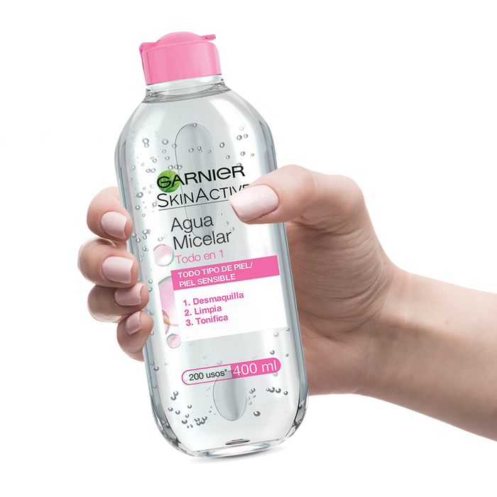 Set Garnier Agua Micelar todo en uno 400ml + Agua bifasica 100ml