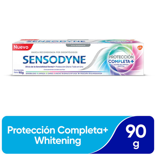Pasta dental Sensodyne Complete Protection Blanqueadora 90gr