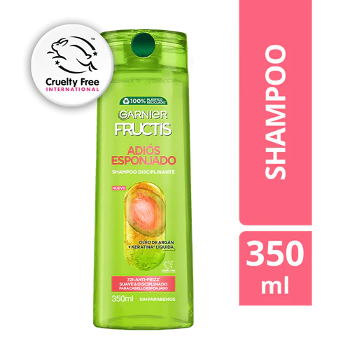 Shampoo Fructis Adiós Esponjado 350ml