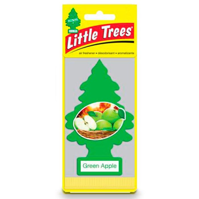 Aromatizante automovil Little Trees Manzana Verde