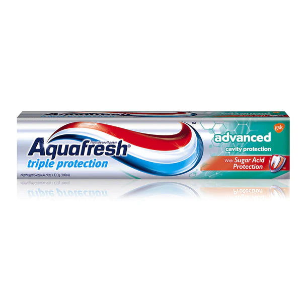 Pasta dental Aquafresh Advanced Cavity Protection 158gr